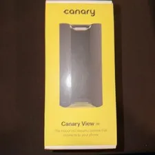 Canary View Indoor Security Camera 1080p Works with Alexa Google CAN400USBK New