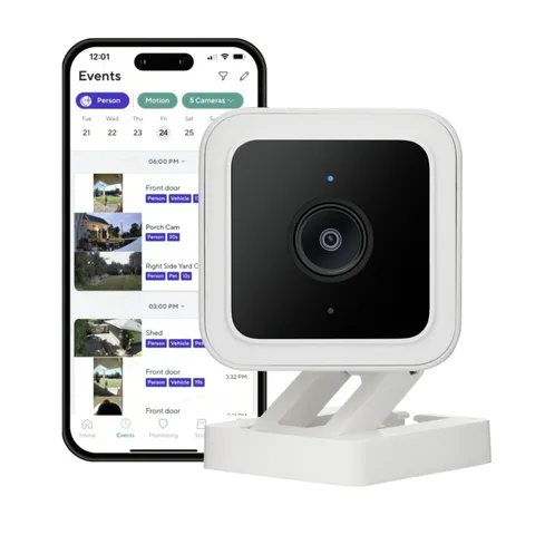 Cam v3 Security Camera for Pets, Indoor/Outdoor Home Security Camera with 108...