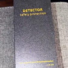 Wireless Anti-Spy Motion Sensor Detector, Infrared, Indoor, Black, 10m