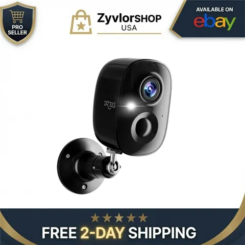 Dzees 3MP 2K Wireless Outdoor Security Camera with AI Motion Detection