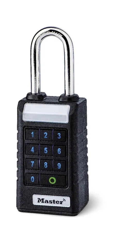 Bluetooth Smart Padlock w/ Long Shackle, Weatherproof, Fit For Smartphones