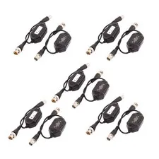 10x Coaxial Video Circle Mass Balun Isolator Male BNC to Female CCTV