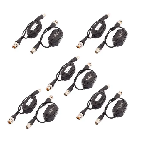 10x Coaxial Video Circle Mass Balun Isolator Male BNC to Female CCTV