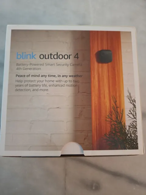 Blink Outdoor 4 Cameras 4th Generation 3 Camera NEW IN BOX