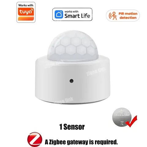 Zigbee 3.0 PIR Motion Sensor Smart Home Human Body Infrared Detection Security A