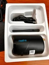 Reolink Argus Eco B+SR2-B Wireless Outdoor Security Camera Solar Powered Black
