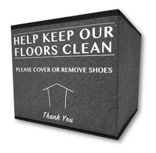 Real Estate Agent Supplies - Shoe Covers Box For Realtor Listings and Open Ho...