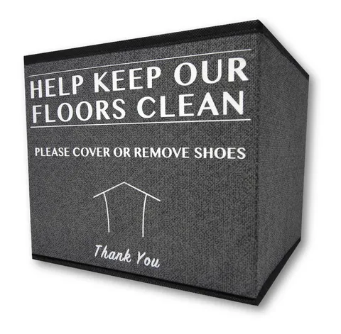 Real Estate Agent Supplies - Shoe Covers Box For Realtor Listings and Open Ho...
