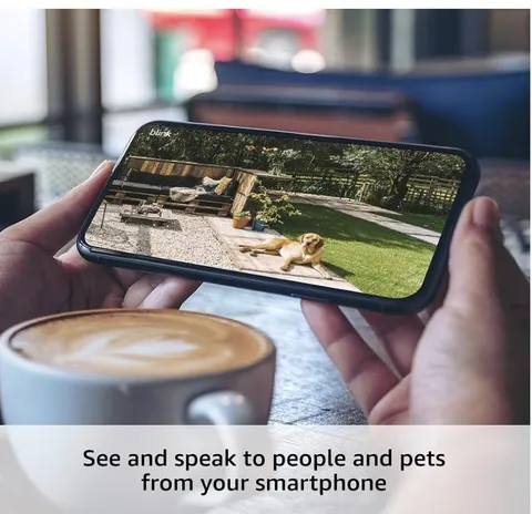Blink Outdoor (4th Gen) Wireless smart HD security camera | Black Add-on camera