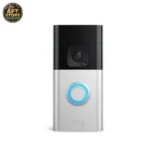 Ring Battery Doorbell Plus - HD+ Video - Satin Nickel