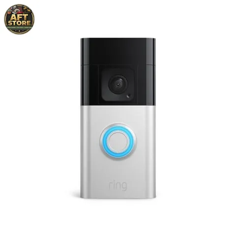 Ring Battery Doorbell Plus - HD+ Video - Satin Nickel