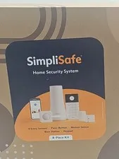 SimpliSafe Home Security System, Indoor  8 Piece Kit New Sealed