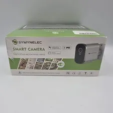 Symynelec L1 Smart Camera IP65 Waterproof WiFi Works with Alexa & Google