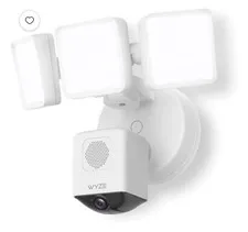 Wyze Camera Floodlight Pro 2,5k HD Smart WiFi Security Camera with 3-LED