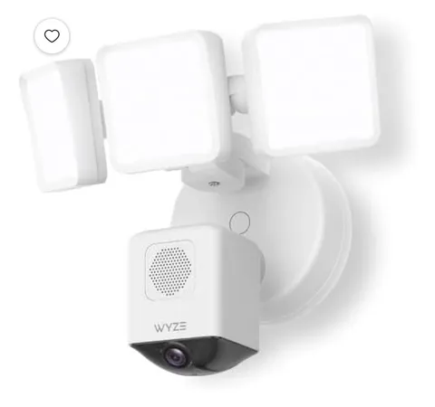 Wyze Camera Floodlight Pro 2,5k HD Smart WiFi Security Camera with 3-LED