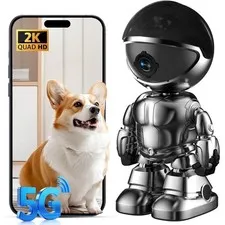 SMART Robot Camera 3MP HD Camera + Night Vision, Motion, AI, Calling