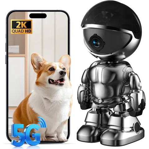 SMART Robot Camera 3MP HD Camera + Night Vision, Motion, AI, Calling