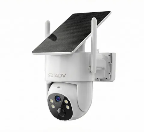 Solar Security Cameras Wireless Outdoor with 360°View, 2K Color Night Vision,...