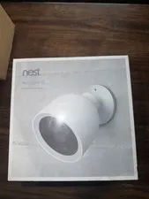 Google - Nest Cam IQ Outdoor Security Camera NC4100 White