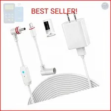 25FT Power Cord Compatible with Ring Spotlight Cam Pro(Battery), Stick Up Cam Ba