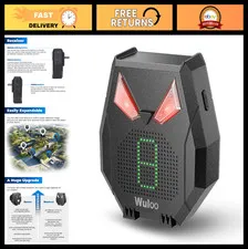 Wireless Solar Driveway Alarm - Weatherproof Motion Sensor Detector, 1/2 Mile Ra