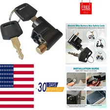 Universal Battery Box Lock for Electric Vehicles | Anti-Theft Metal Replacement