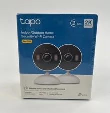 Tapo 2K 3MP Indoor/Outdoor Security Camera - Free Person/Motion/Baby Cry