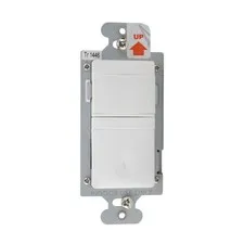 WATT STOPPER CH-250-W MULTI-WAY PIR WALL SWITCH OCCUPANCY SENSOR, 120V, WHITE