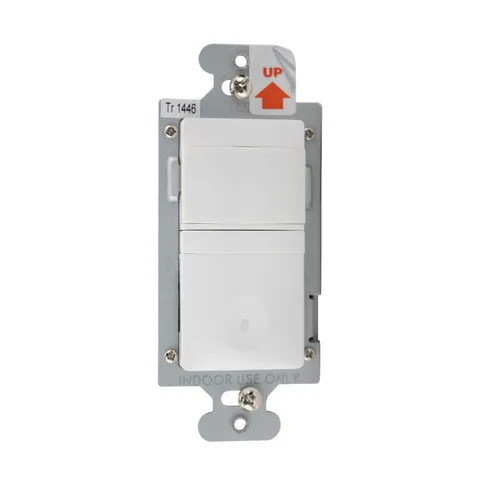 WATT STOPPER CH-250-W MULTI-WAY PIR WALL SWITCH OCCUPANCY SENSOR, 120V, WHITE