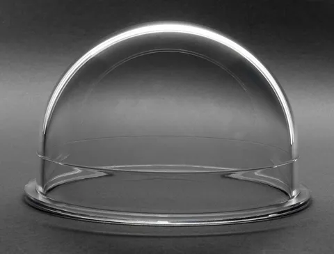 JMX Acrylic/PC CCTV Replacement Clear Camera Dome Cover Security Camera Housi...