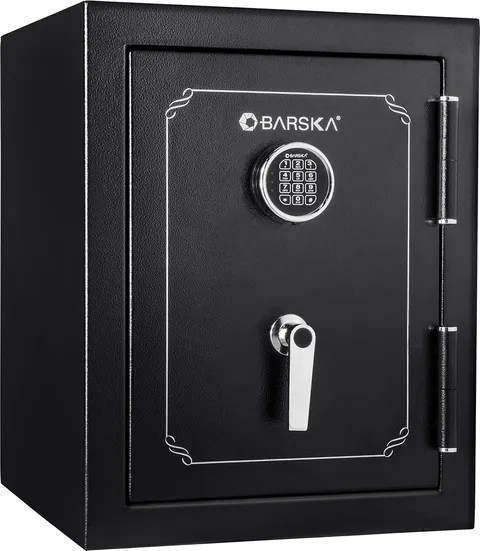 Fireproof Safe 3.51 Cu. Ft. with Digital Lock, 30 Min Fire Rating, Adjustable Sh