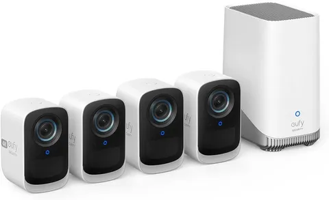 eufyCam 3C 4-Cam Kit Security Camera Outdoor Wireless Local Storage Color Night
