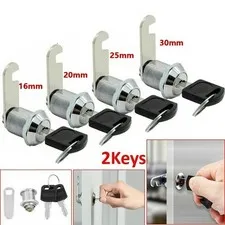 Cam Lock For Door Locker Cabinet Mailbox Drawer Cupboard 16/20/25/30mm