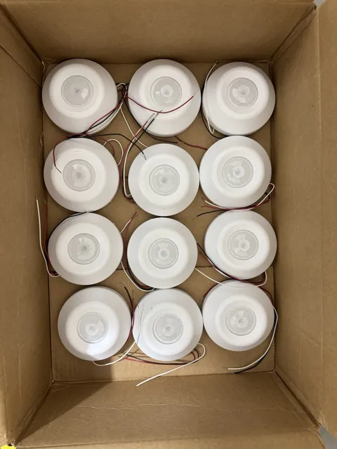 SensorWorx SWX-202-1 Wired PIR Occupancy Motion Sensor Indoor White 12-24V Lot