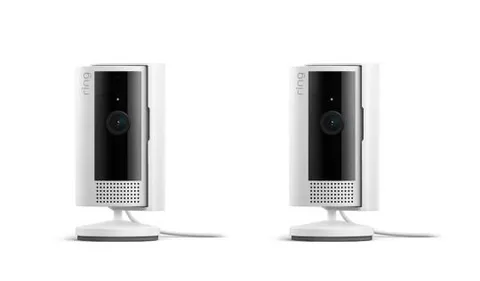Ring Indoor Cam 2nd Gen Plug-In 1080p Security Cameras 2-Pack New Sealed