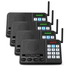Wireless Home Intercom 6000ft Long Range