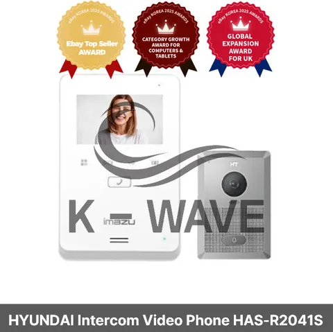 HYUNDAI Intercom Video Phone Digital Apartment Doorbell HAS-R2041S