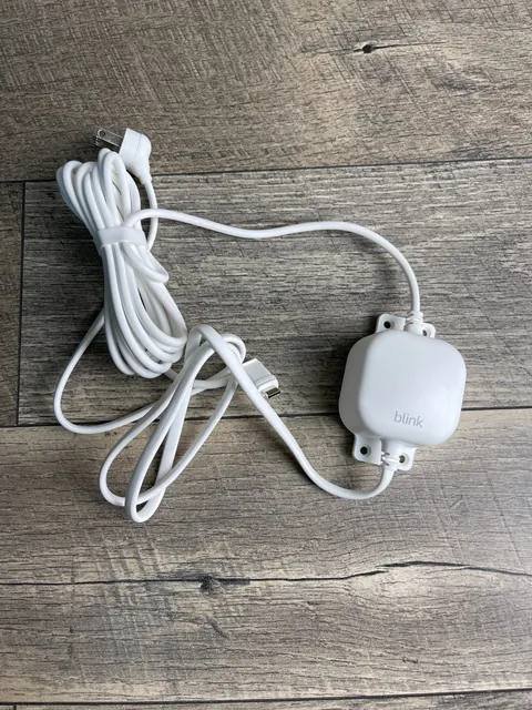 Blink BAH0410U USB-C Power Adapter White Weather Resistant For Security Camera