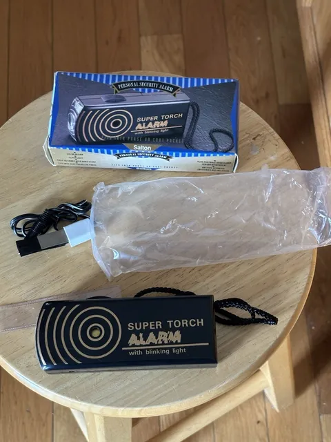 Salton Super Torch Personal Alarm Security 