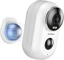ZUMIMALL ZM-A3 Wireless Rechargeable Battery Security Camera - White