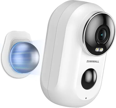 ZUMIMALL ZM-A3 Wireless Rechargeable Battery Security Camera - White