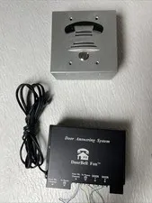 Doorbell Fon DP28C Controller and Brushed Aluminum Door Station