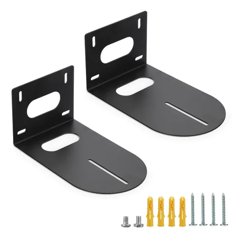 2PCS PTZ Camera Bracket Universal Mount Compatible with Various Cameras Black