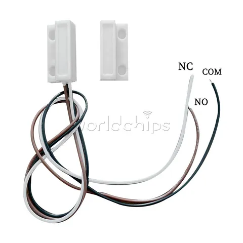 MC-38B Door Window Sensor N/C N/O Switch Magnetic Alarm Normally Closed/Opened