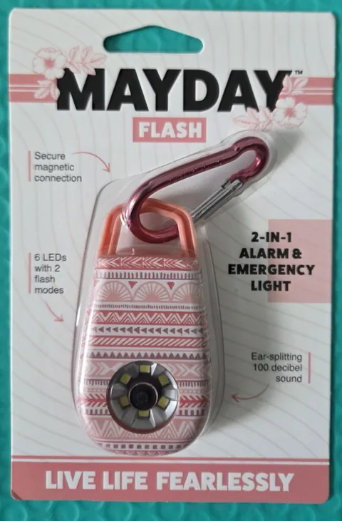 MayDay Flash 2-in-1 Alarm & Emergency Light, Sealed