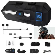 X9 Motorcycle Helmet Headset Wireless Bluetooth Headphone Speaker Hands-Free