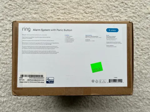 Ring Alarm 8-Piece Home Security System with Panic Button