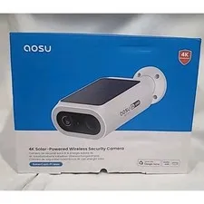 AOSU 4k Solar-Powered Wireless Security Camera