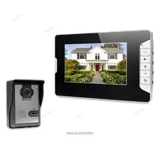 7inch Video Door Entry Security Intercom with IR Night Vision for Home Security