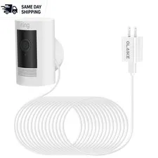 Safe and Durable Charging Cable for Ring Stick Up Cam – 16ft Weatherproof Design
